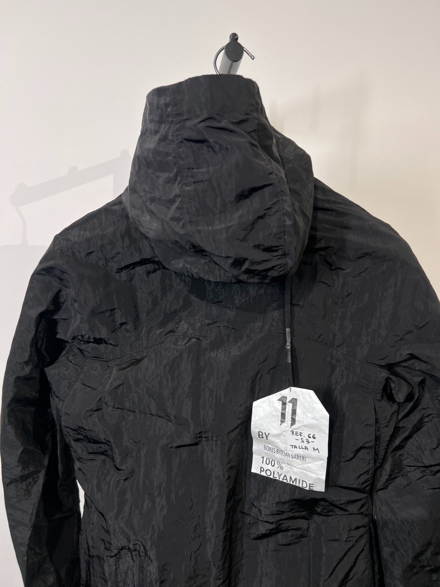 Boris Bidjan Saberi 11by bbs S3 Hooded Jacket — back