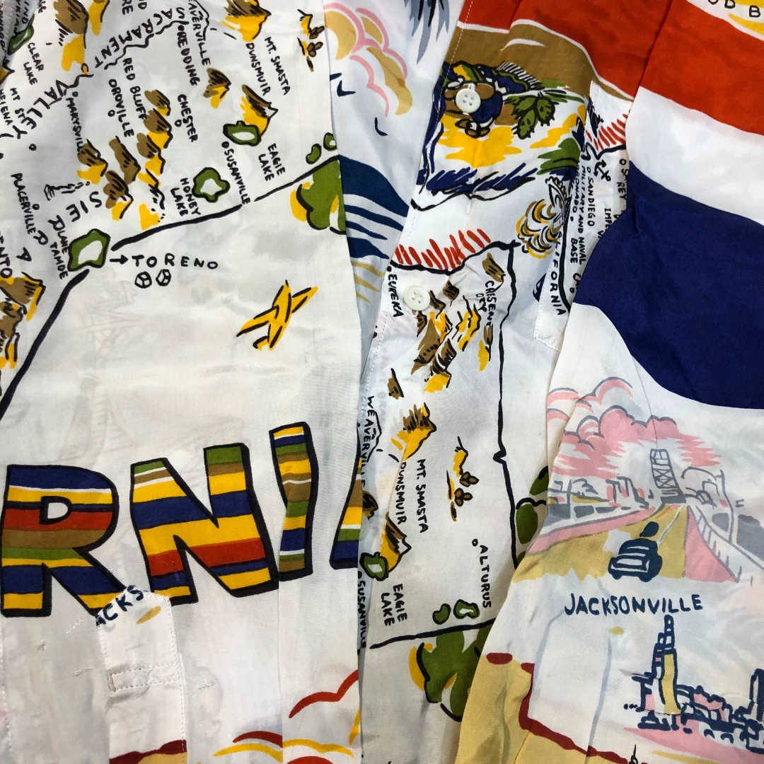 Comme des Garçons 91SS Silk Scarf Shirt — back