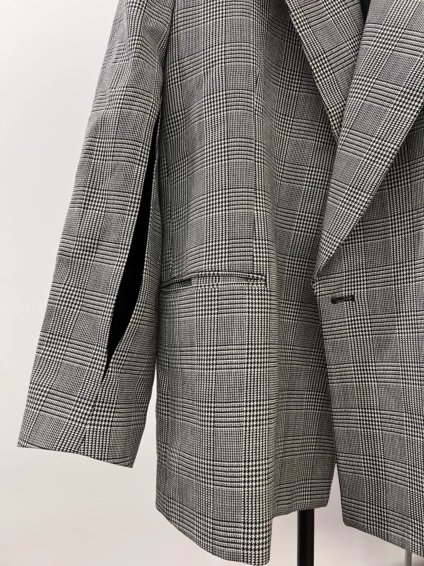 Vetements Houndstooth Oversized Blazer M — detail
