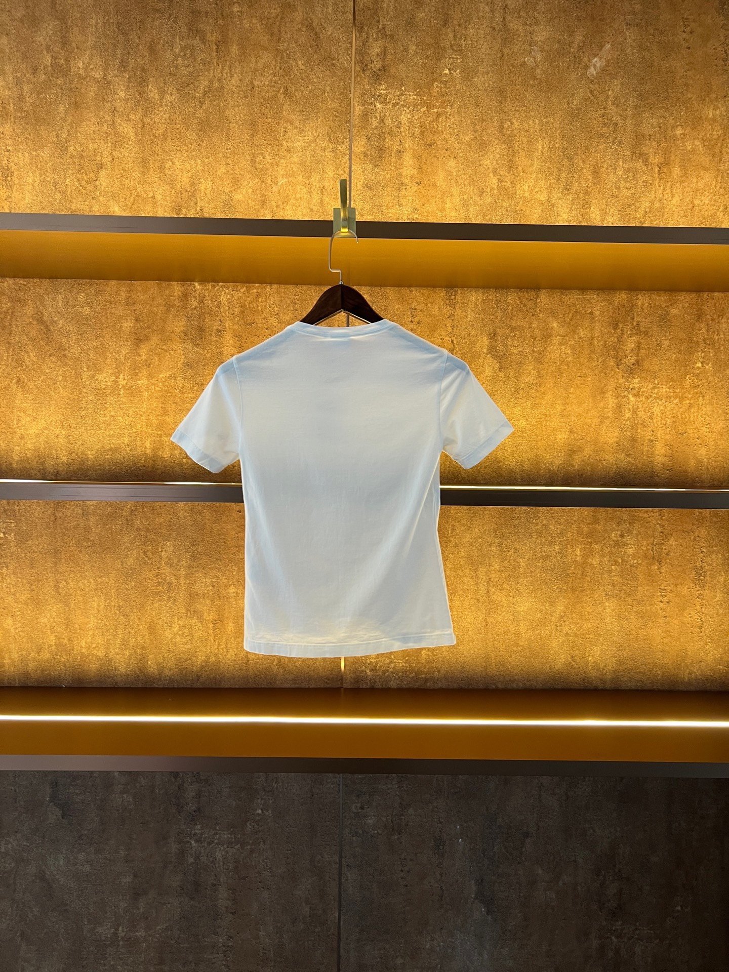 Dior New Embroidered Logo Short Sleeve — front