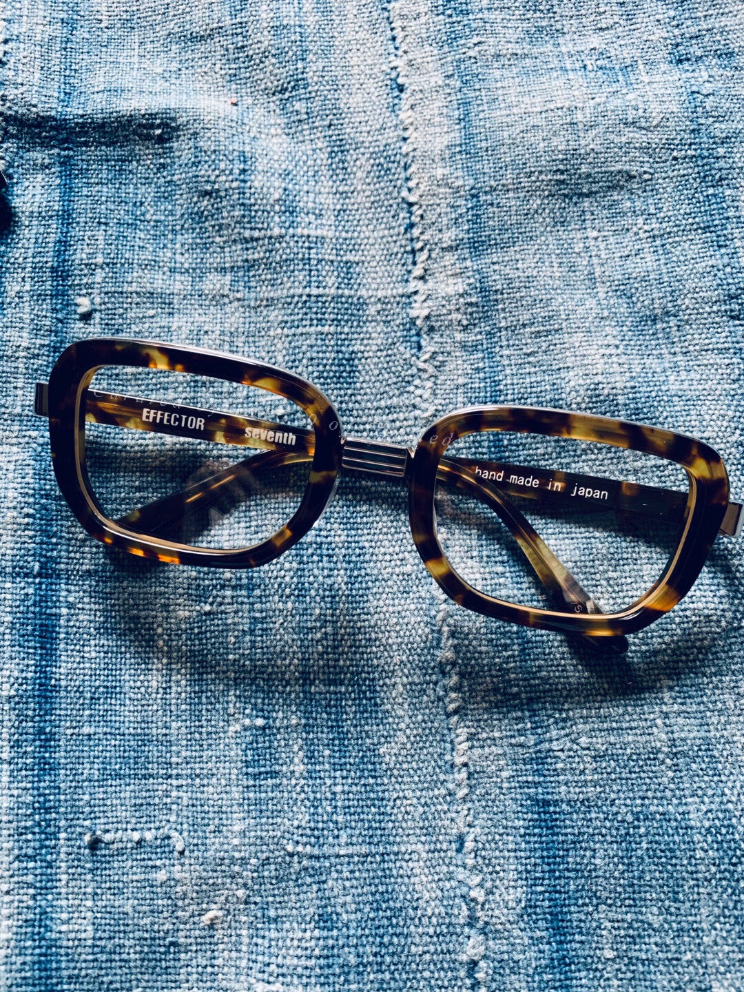 Effector Seventh Limited Tortoiseshell Glasses — front
