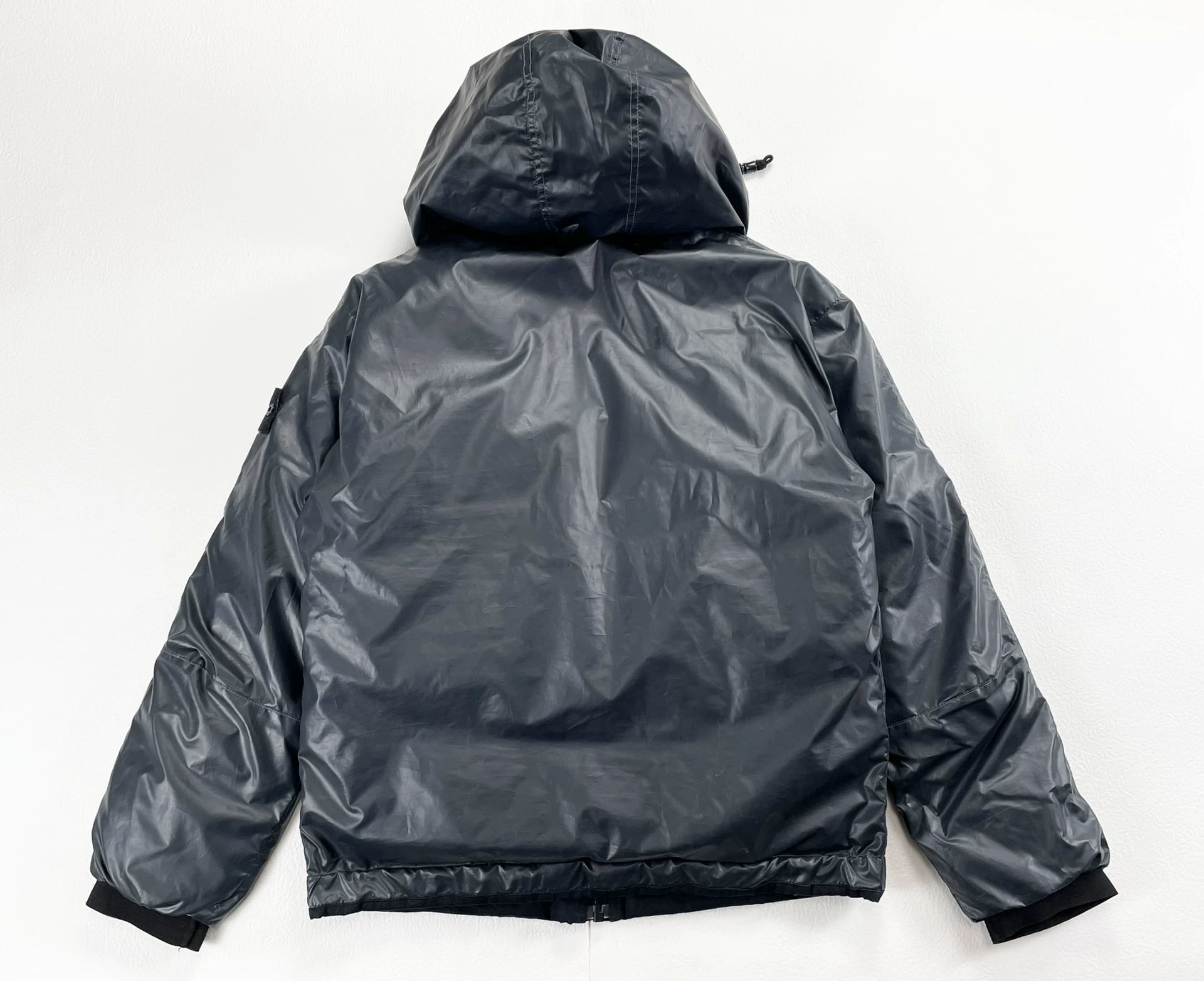 Stone Island ICE Down Hooded Jacket — front