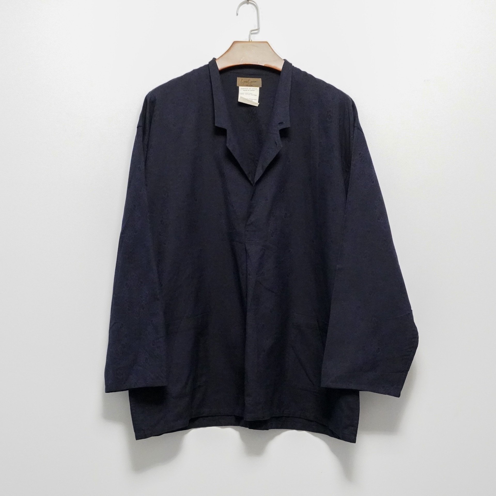 Yohji Yamamoto 1984SS Silk-Cotton Pullover