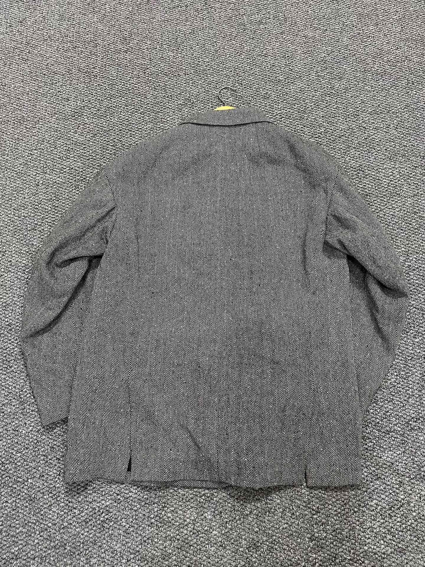 visvim double-breasted blazer — label