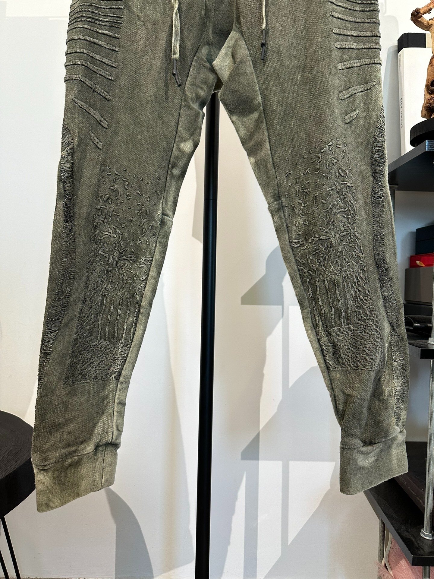 Boris Bidjan Saberi 11by bbs P13 Embroidered Joggers — back