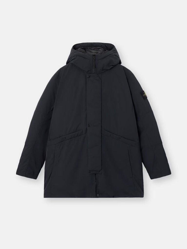Stone Island Micro Twill Down Jacket — back