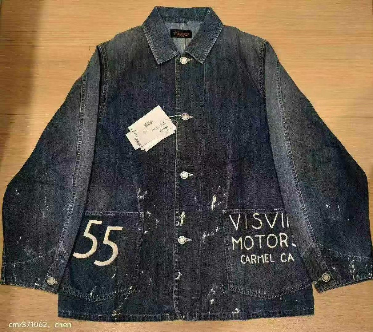 VISVIM 25SS SPOT COVERALL JKT DMGD