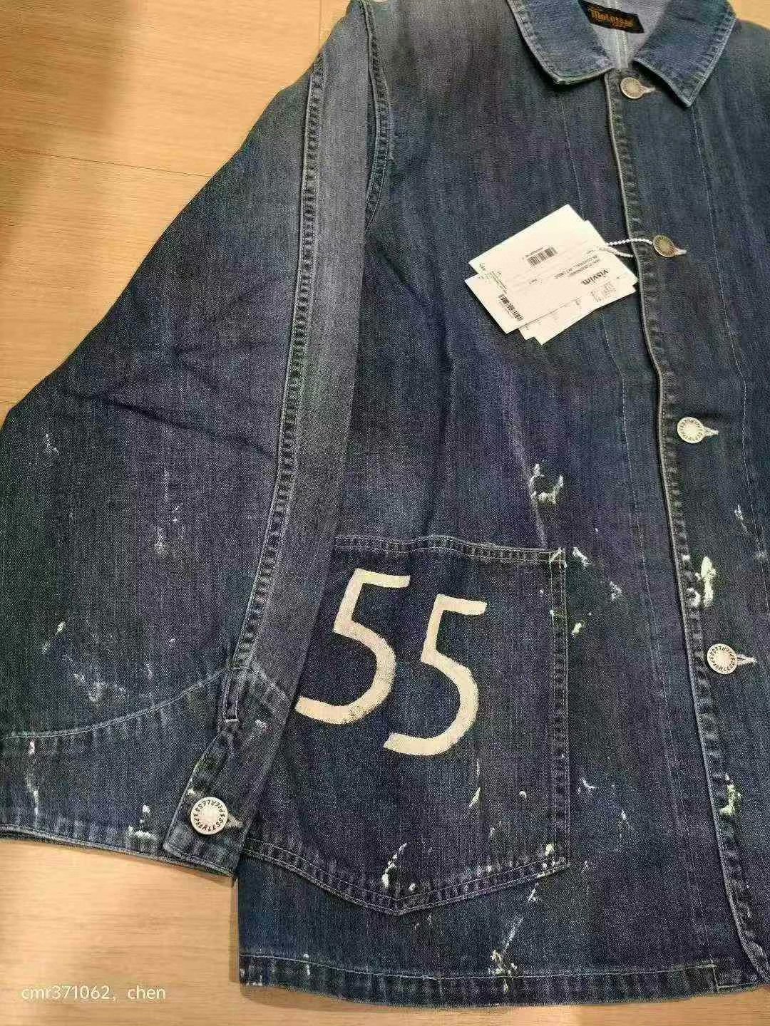 VISVIM 25SS SPOT COVERALL JKT DMGD — detail