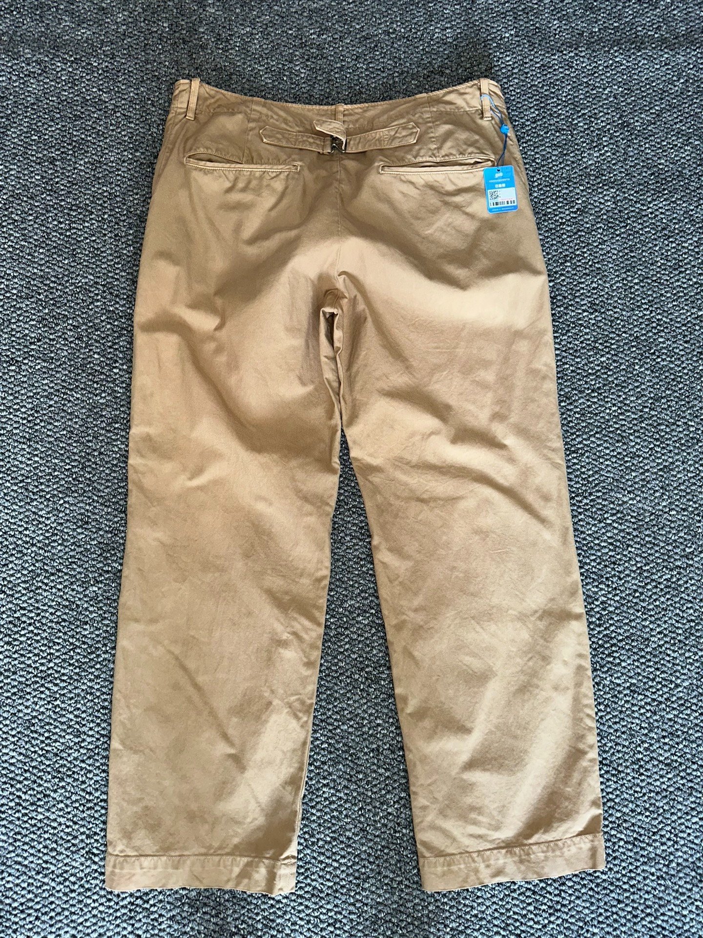 visvim field chino pants — back