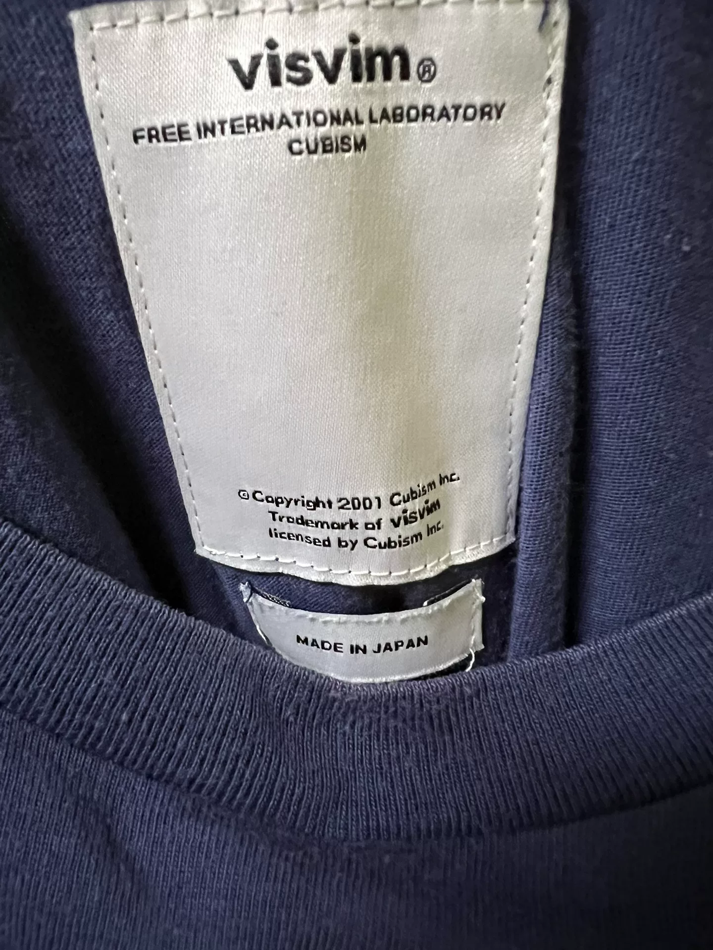 visvim Jumbo Amplus Pocket Tee — detail