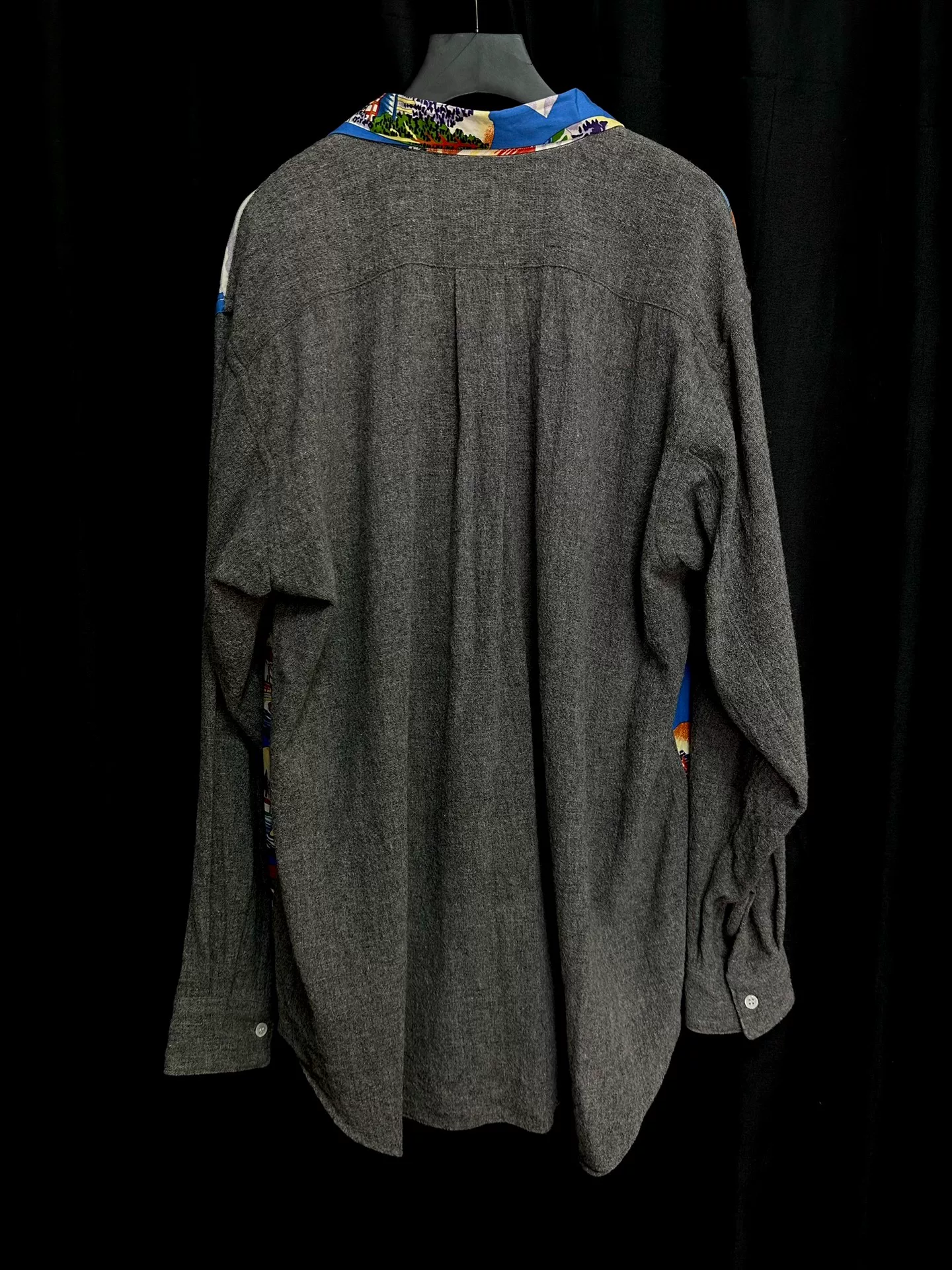 Comme des Garçons 99AW Mount Fuji Fleece Shirt — front