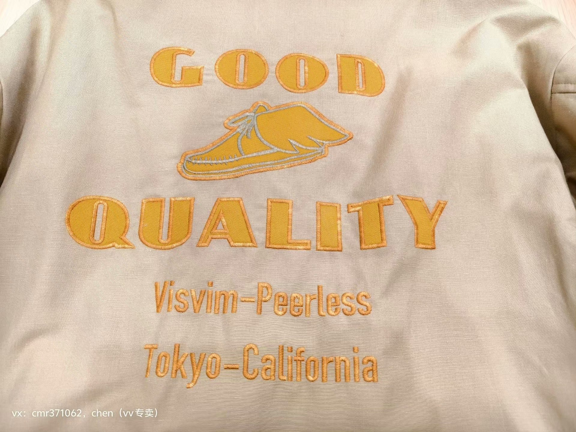 VISVIM 23SS YARDLINE DOWN JKT — label