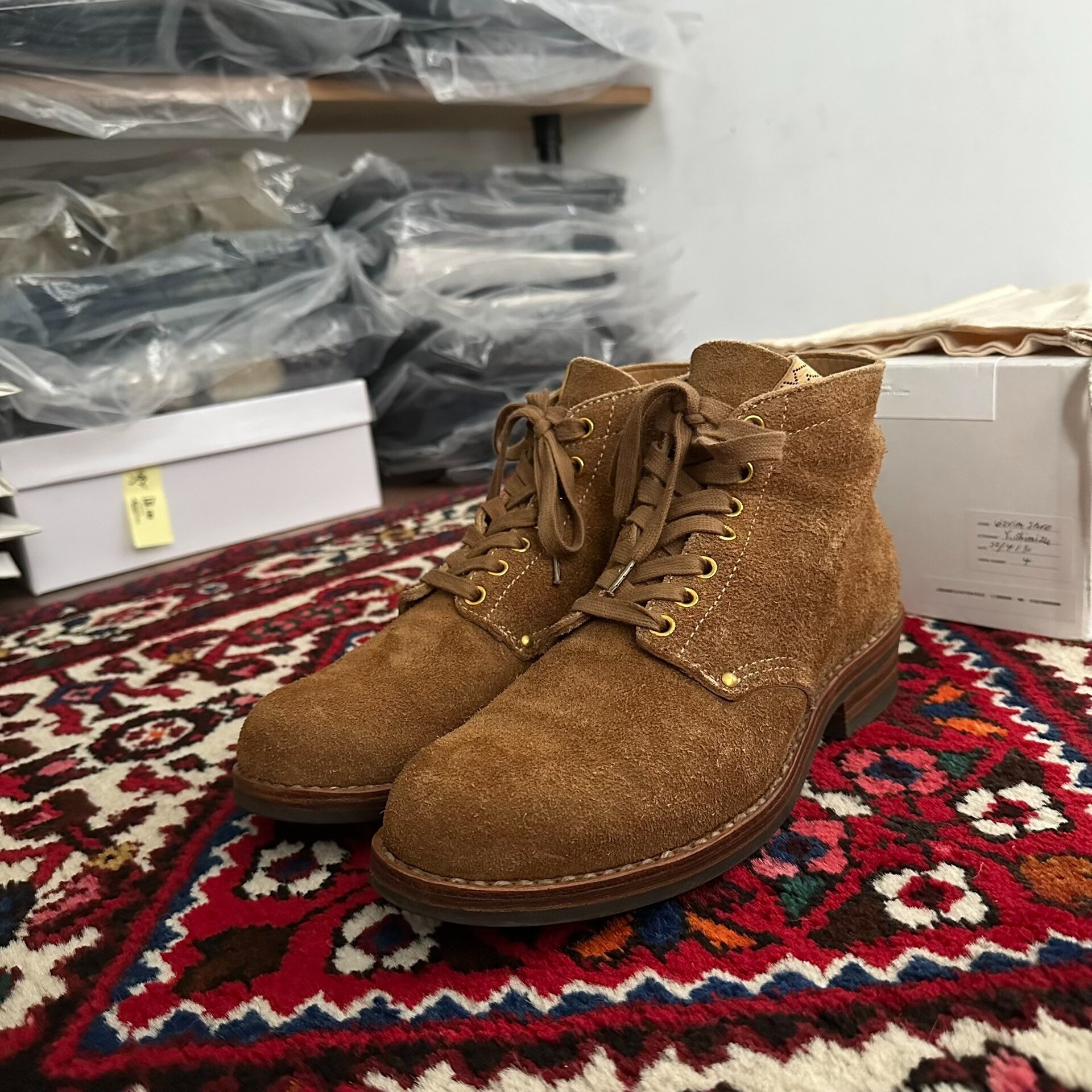 VISVIM 20AW BRIGADIER Boots — front