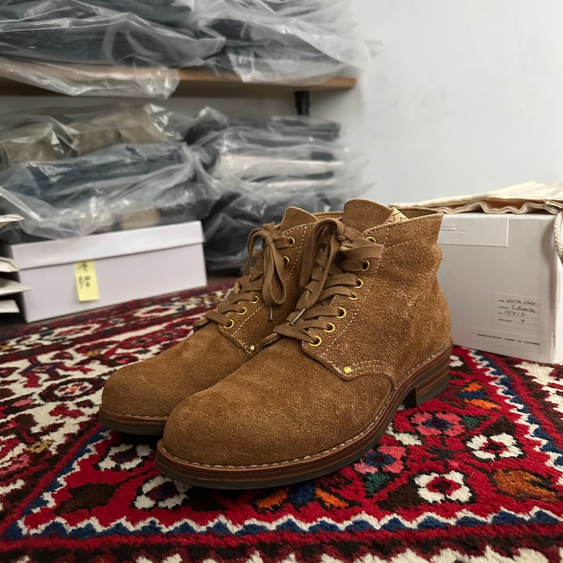 VISVIM 20AW BRIGADIER Boots — detail