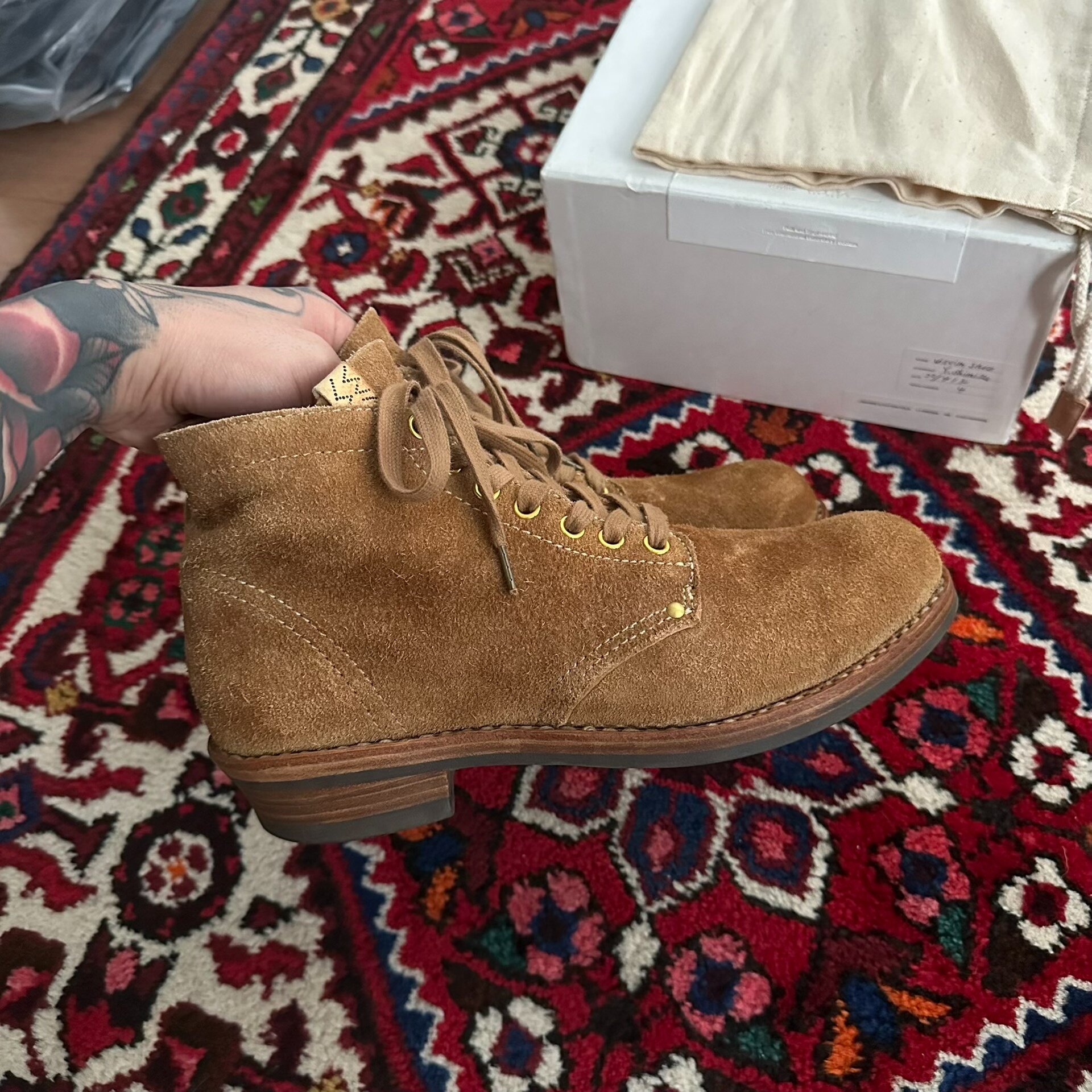 VISVIM 20AW BRIGADIER Boots — back