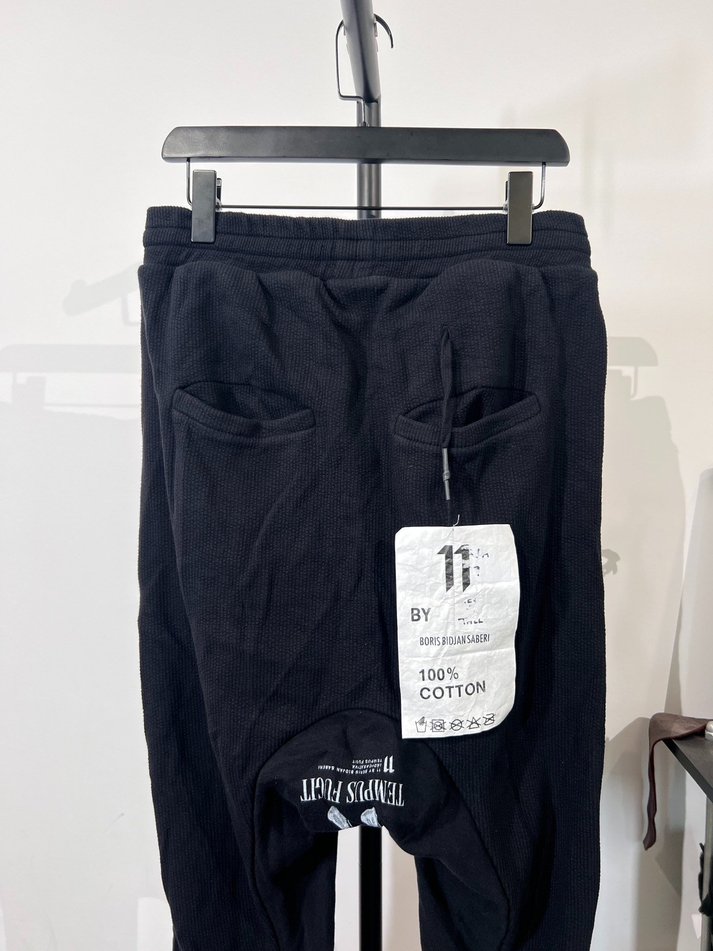 Boris Bidjan Saberi 11by bbs P19F Skull Pants — back