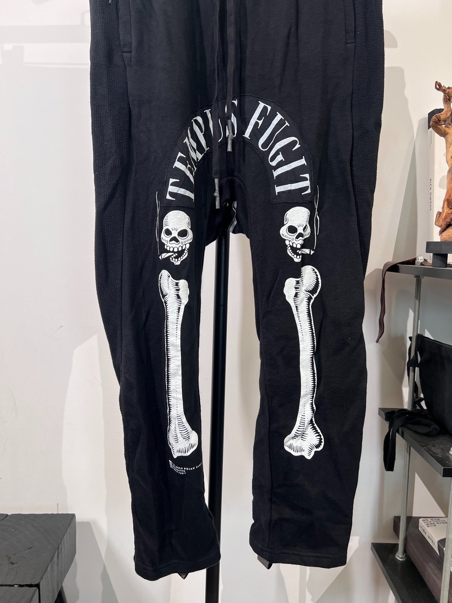 Boris Bidjan Saberi 11by bbs P19F Skull Pants — label