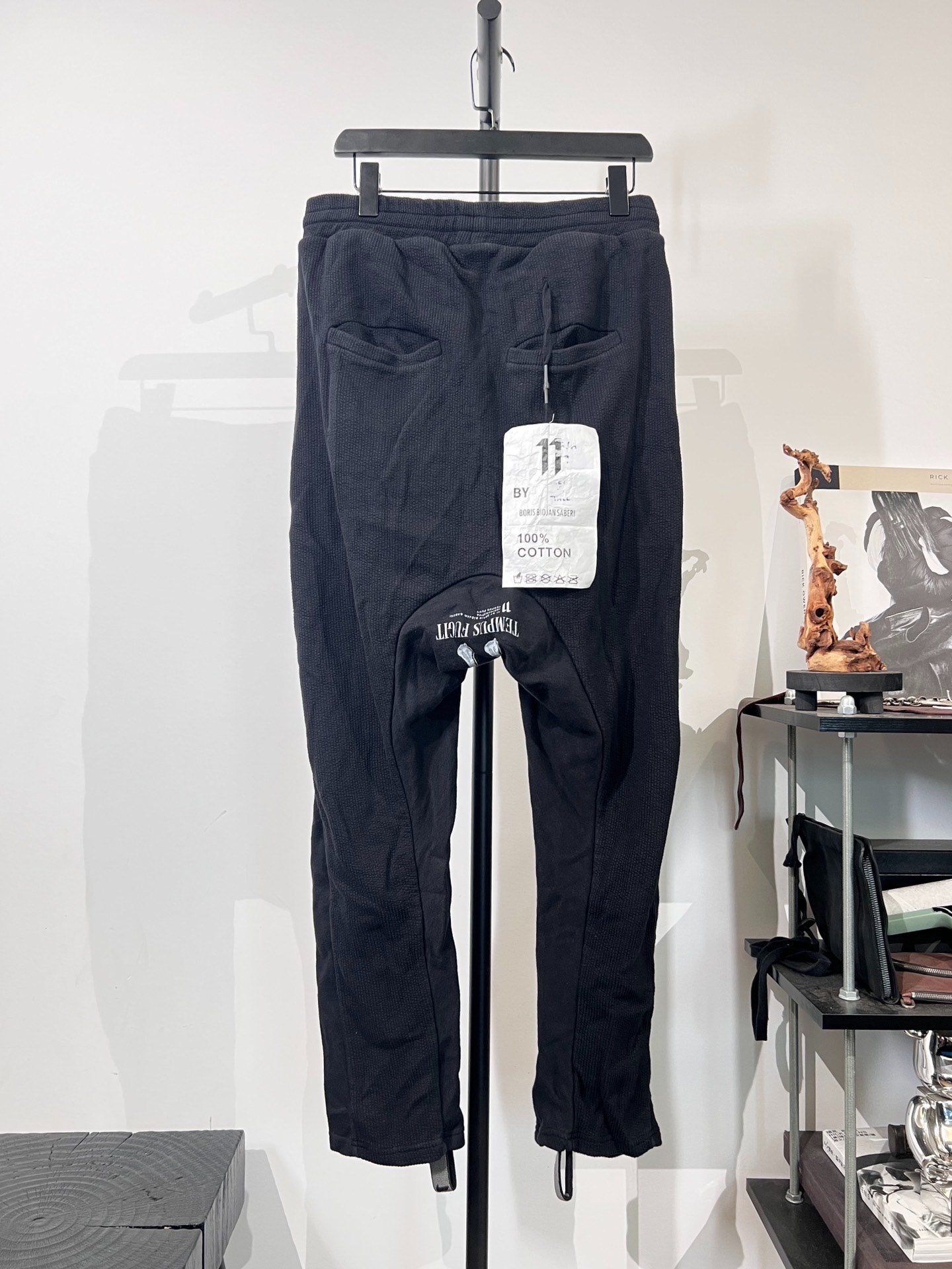 Boris Bidjan Saberi 11by bbs P19F Skull Pants — front