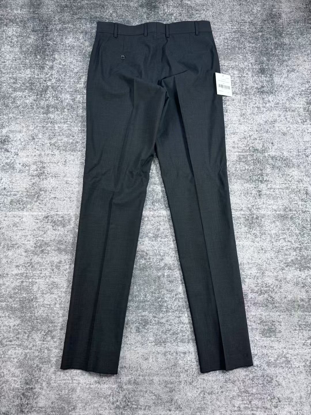 Louis Vuitton Gray Wool Trousers — front