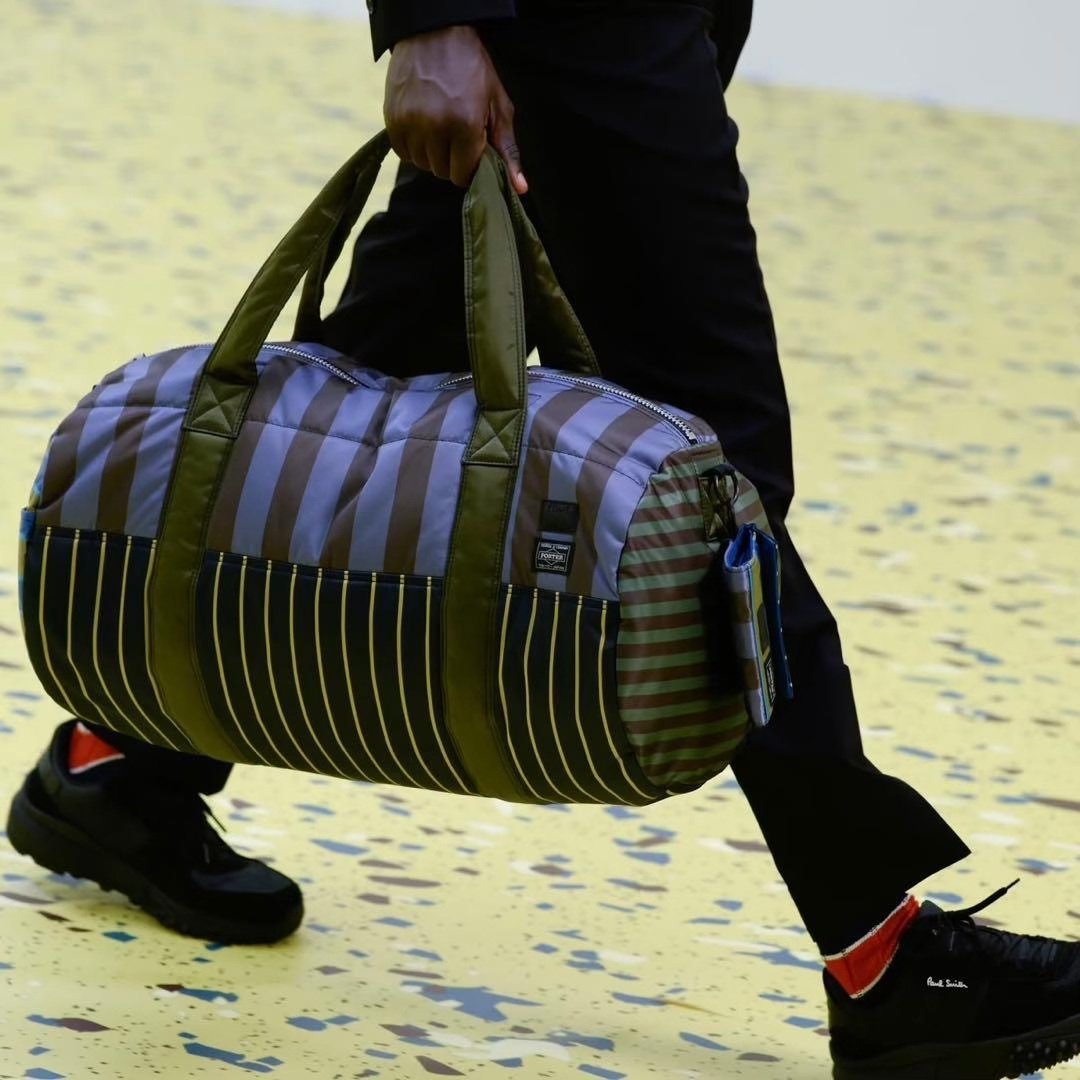 PORTER x Paul Smith Large Tank Bag