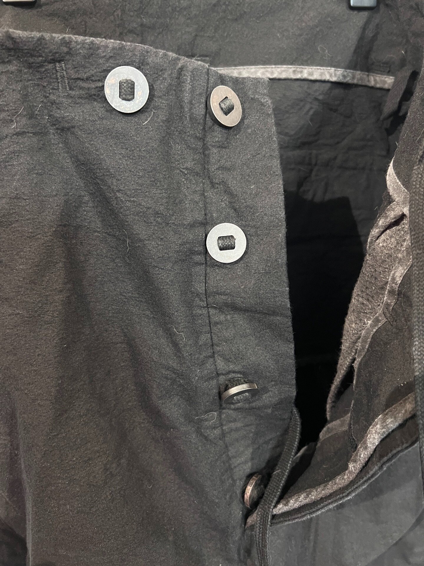 Boris Bidjan Saberi P16 Cargo Pants — label