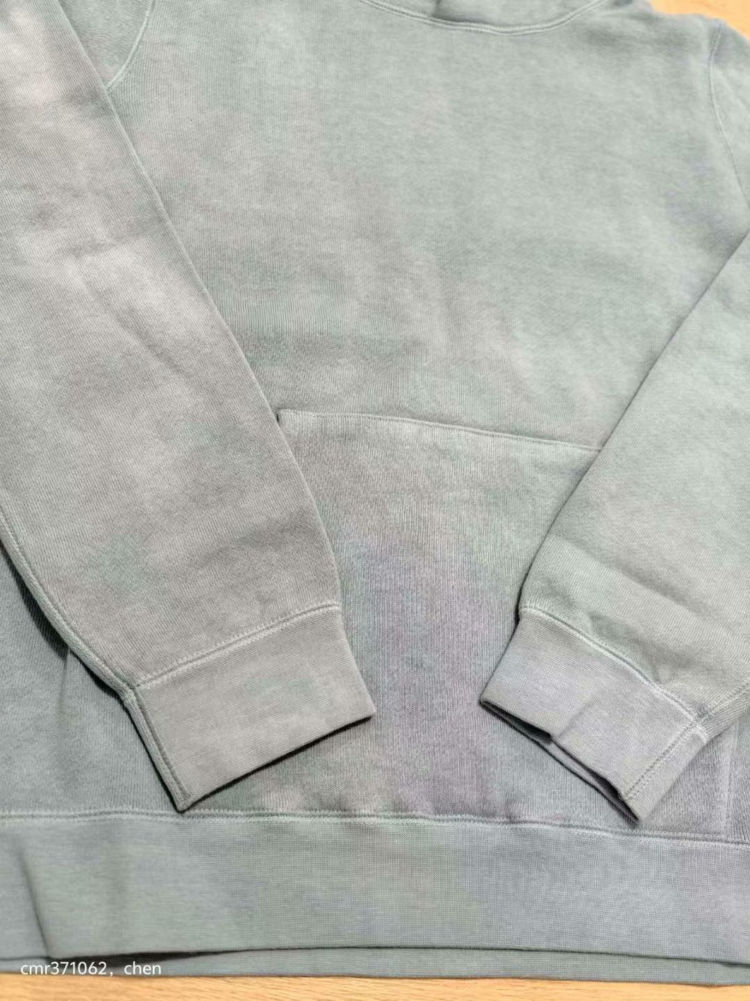 visvim 18AW Women's Basic Uneven Dye Hoodie — detail