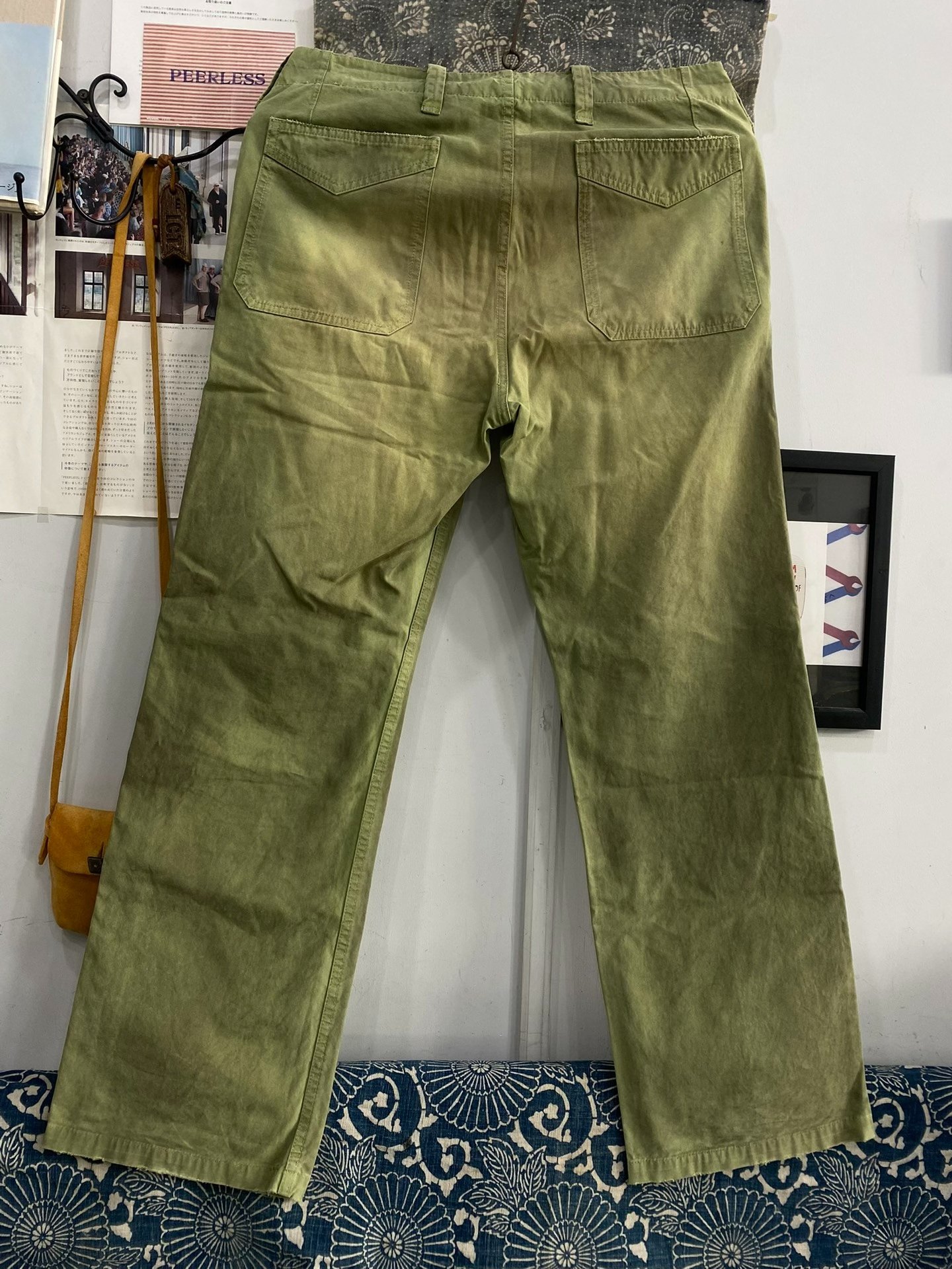 VISVIM 20AW GIFFORD PANTS DMGD — front