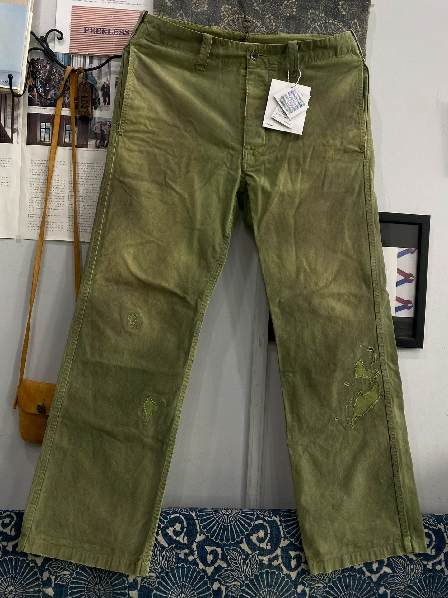 VISVIM 20AW GIFFORD PANTS DMGD