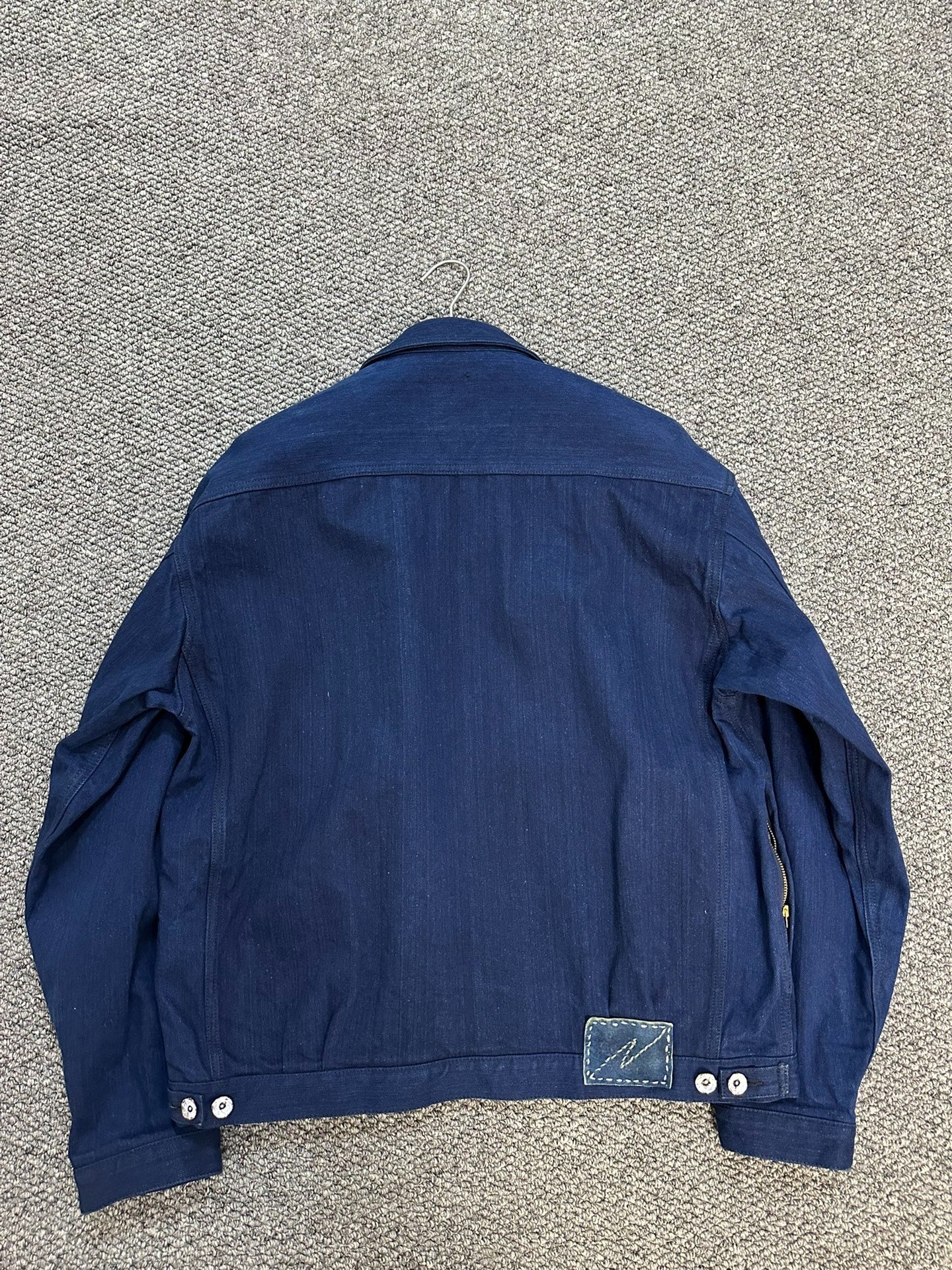 visvim 101xx ND Natural Indigo Jacket — back