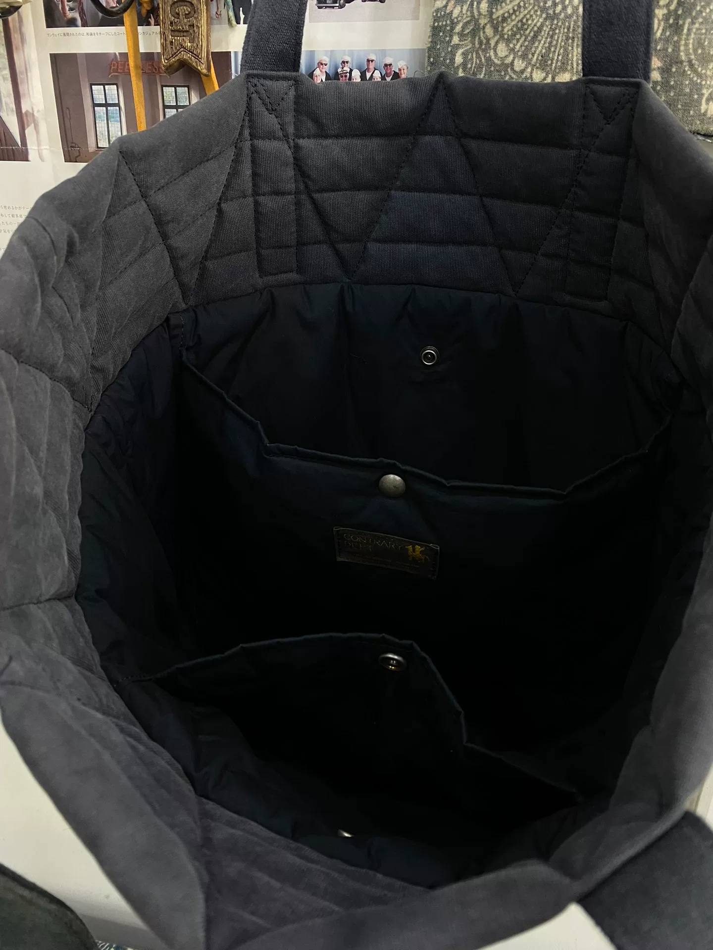 VISVIM 22AW N.A.P. TOTE Bag — label