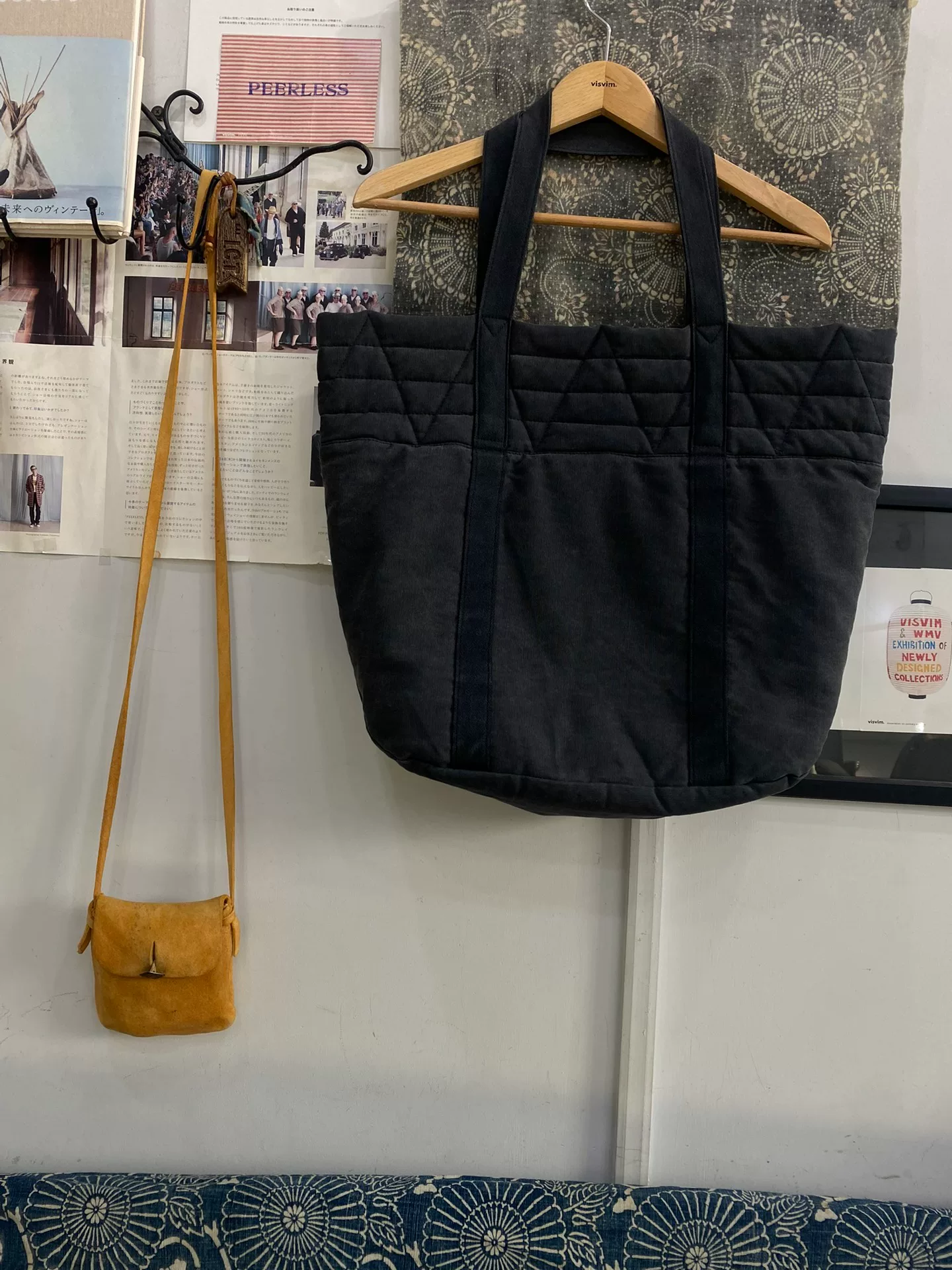 VISVIM 22AW N.A.P. TOTE Bag — front