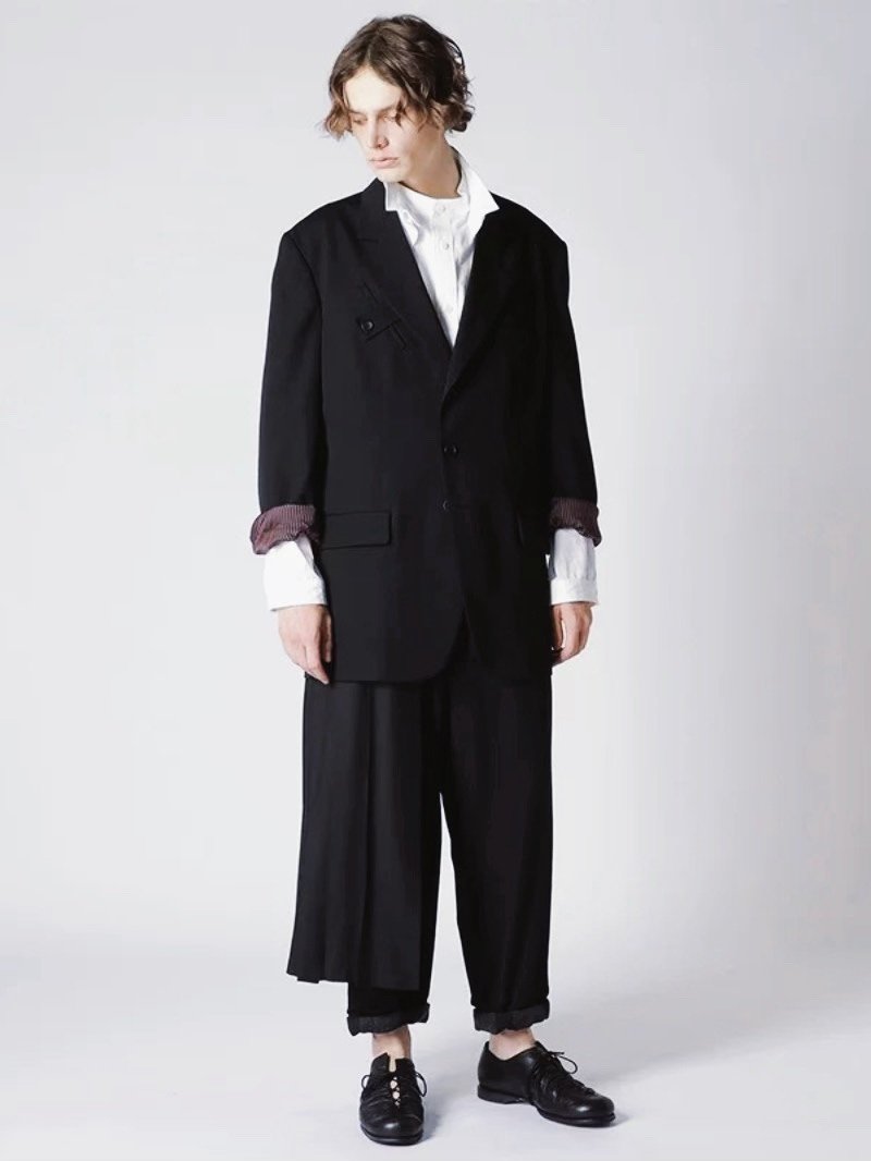 Yohji Yamamoto 23ss GABA Blazer — label