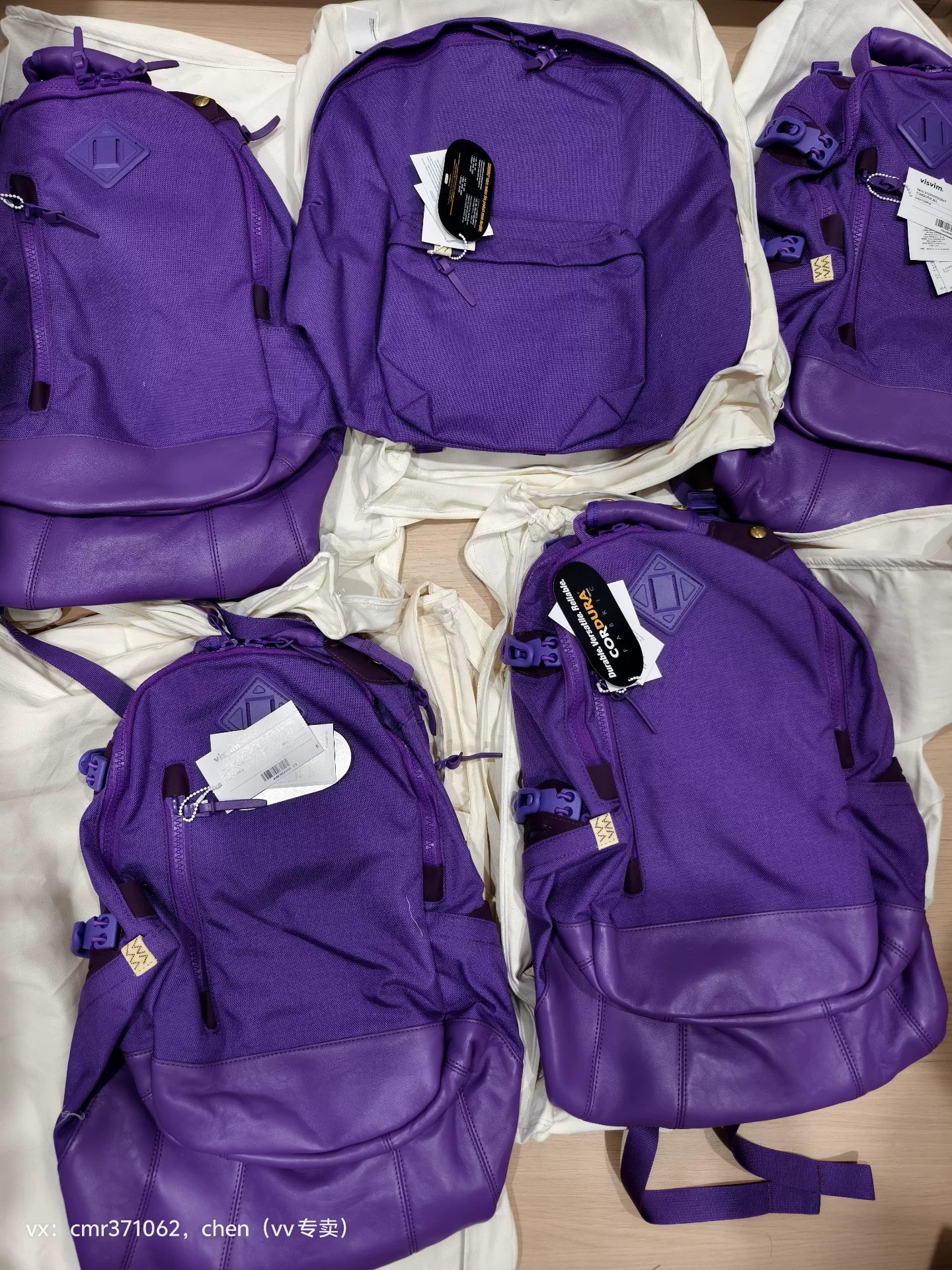 visvim 25SS 20L Purple Backpack