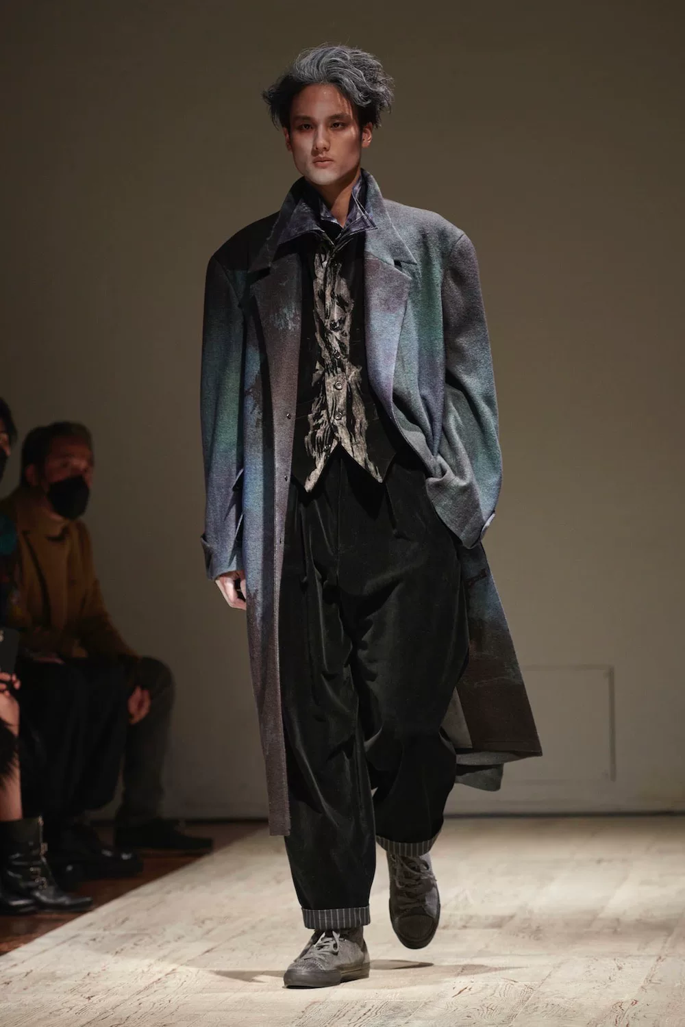 Yohji Yamamoto 22AW Velvet Pants — back