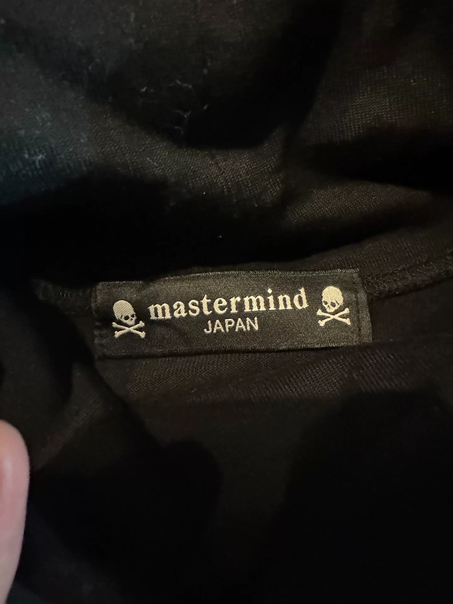 MMJ Mastermind Japan Turtleneck T-shirt — front