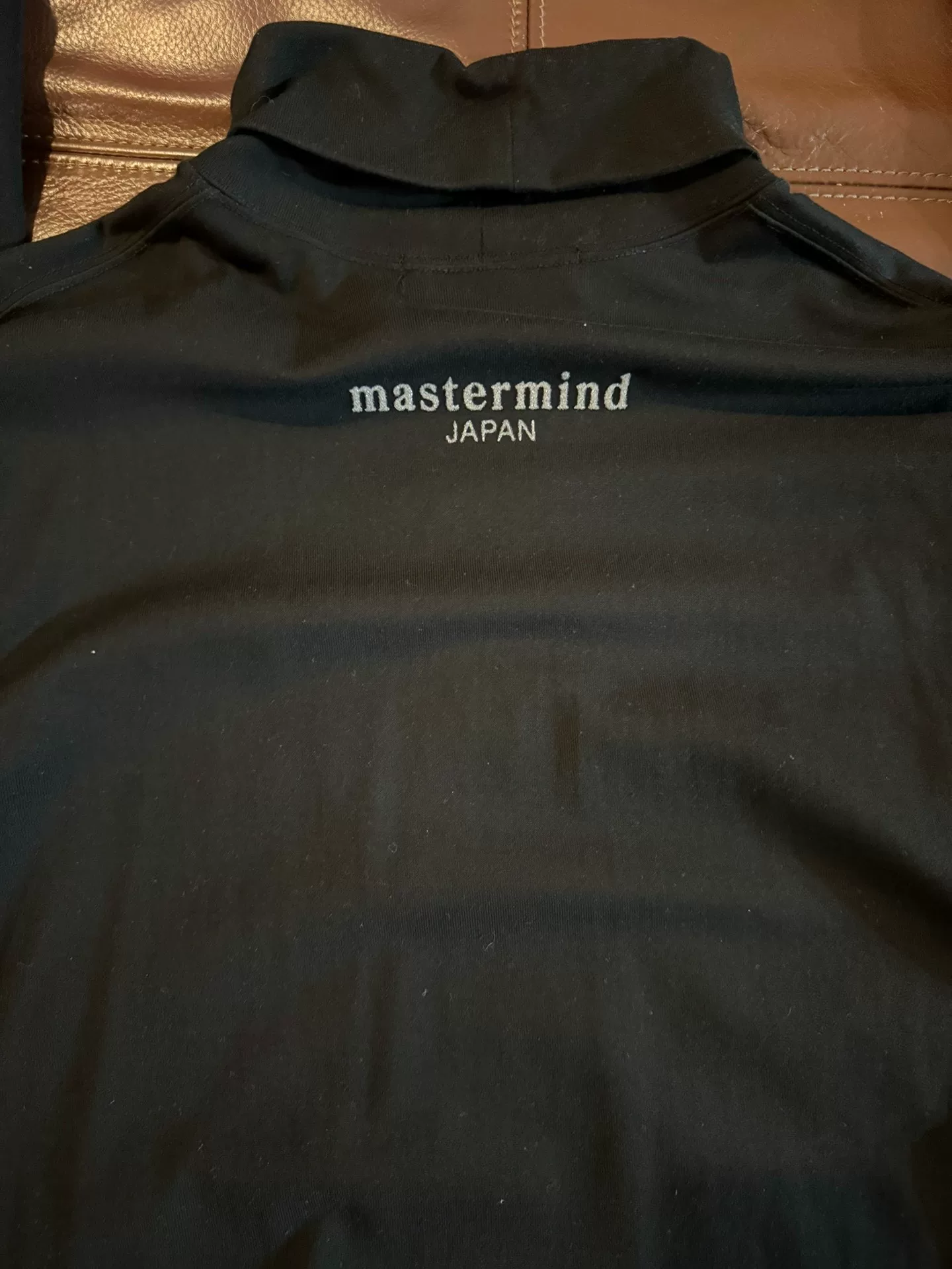 MMJ Mastermind Japan Turtleneck T-shirt — detail