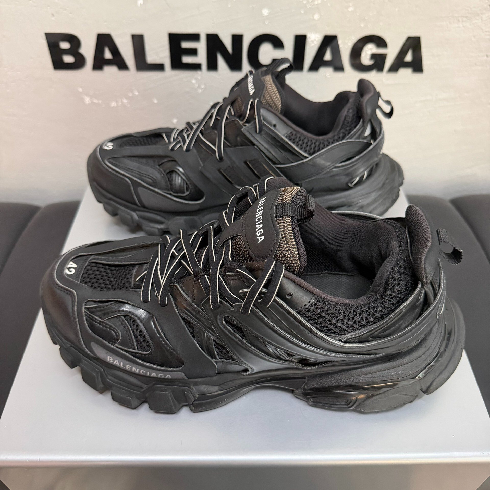 Balenciaga Track Dad Shoes — detail