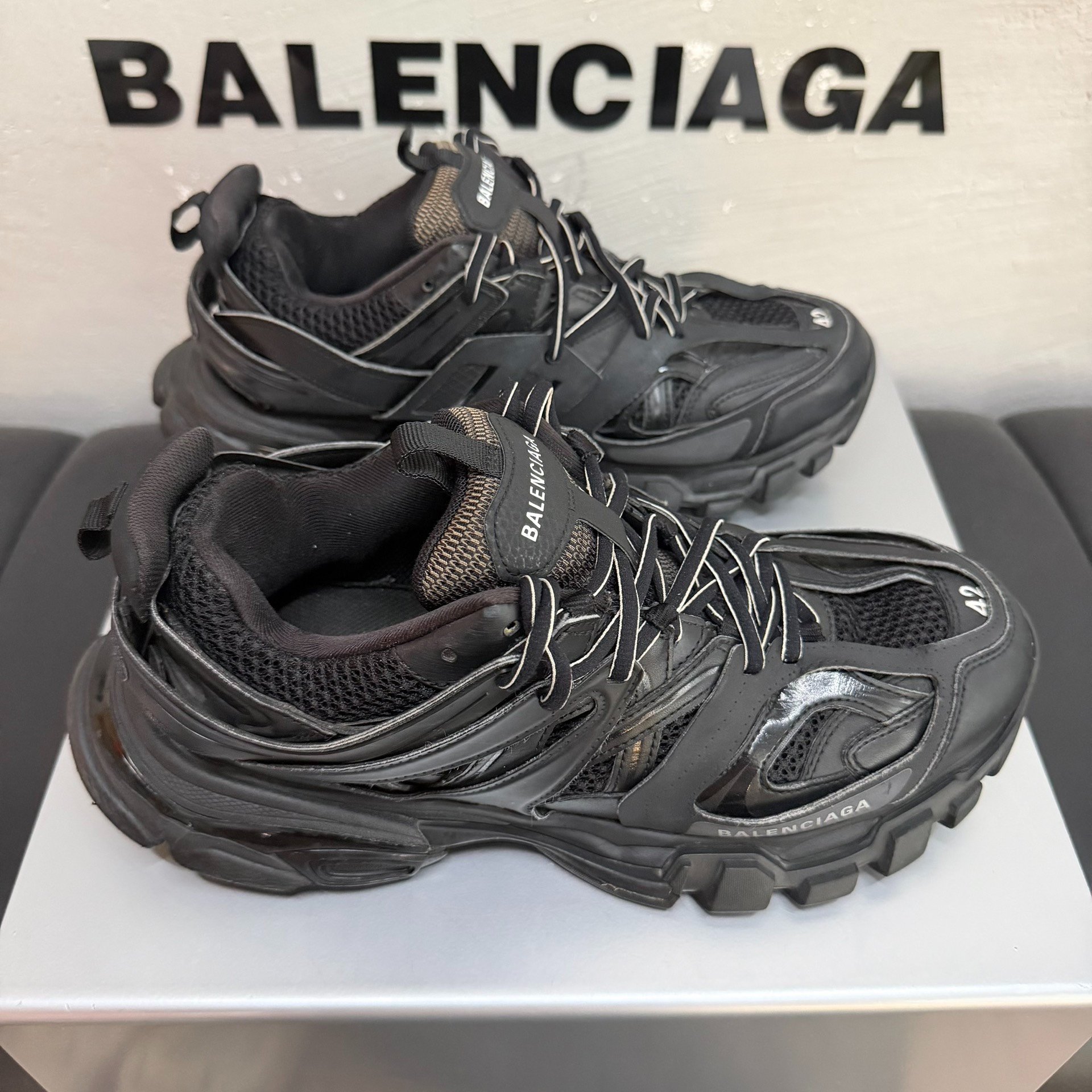 Balenciaga Track Dad Shoes — back