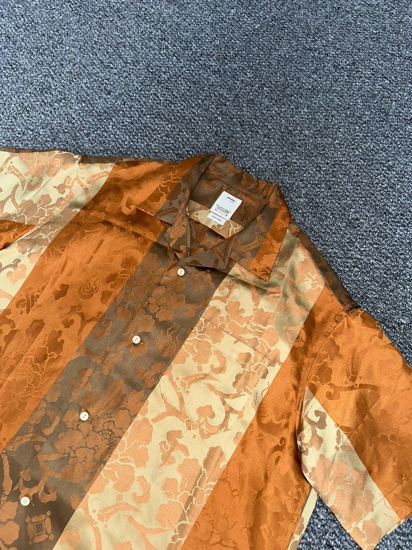 visvim Copa Short-Sleeve Camp Collar Shirt — front