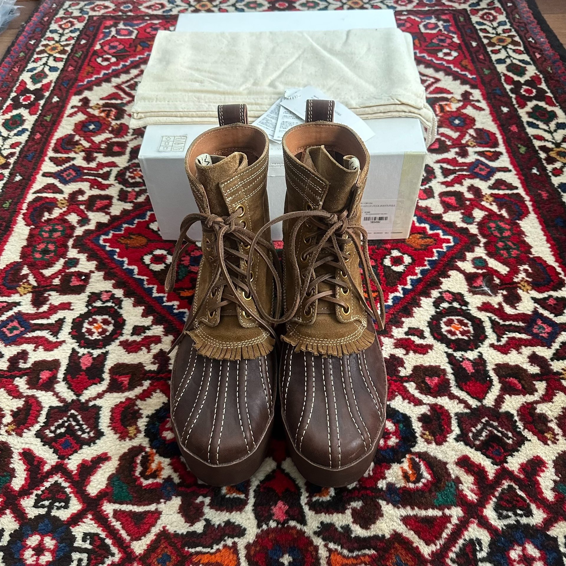 VISVIM 22AW DECOY DUCK BOOTS 9.5