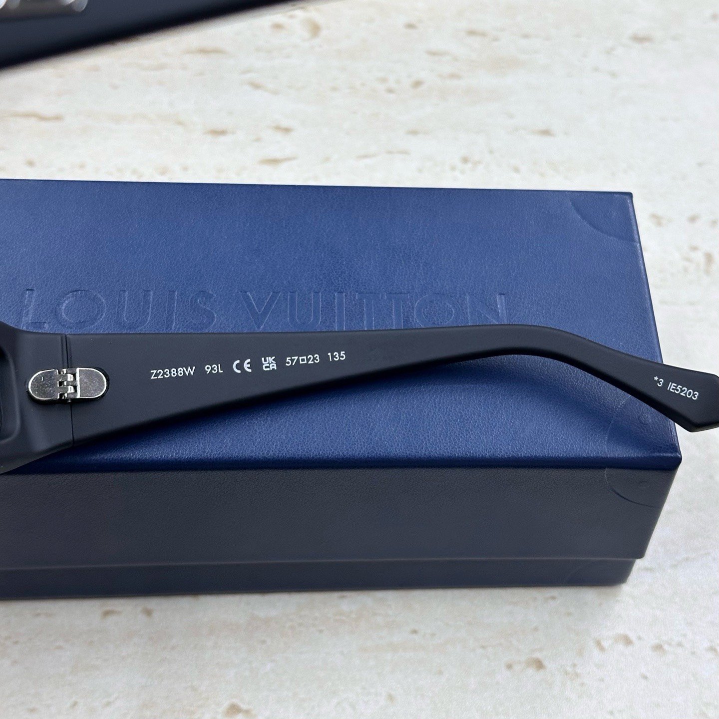 Louis Vuitton Super Vision Pilot Sunglasses — back