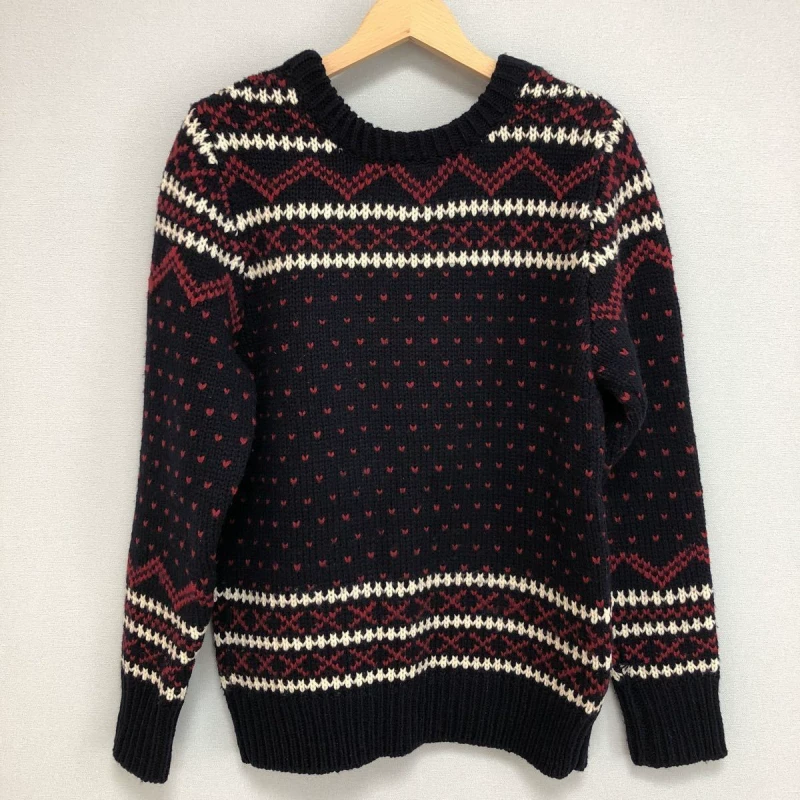 WTAPS MONTBLANC Crew Neck Striped Sweater — front