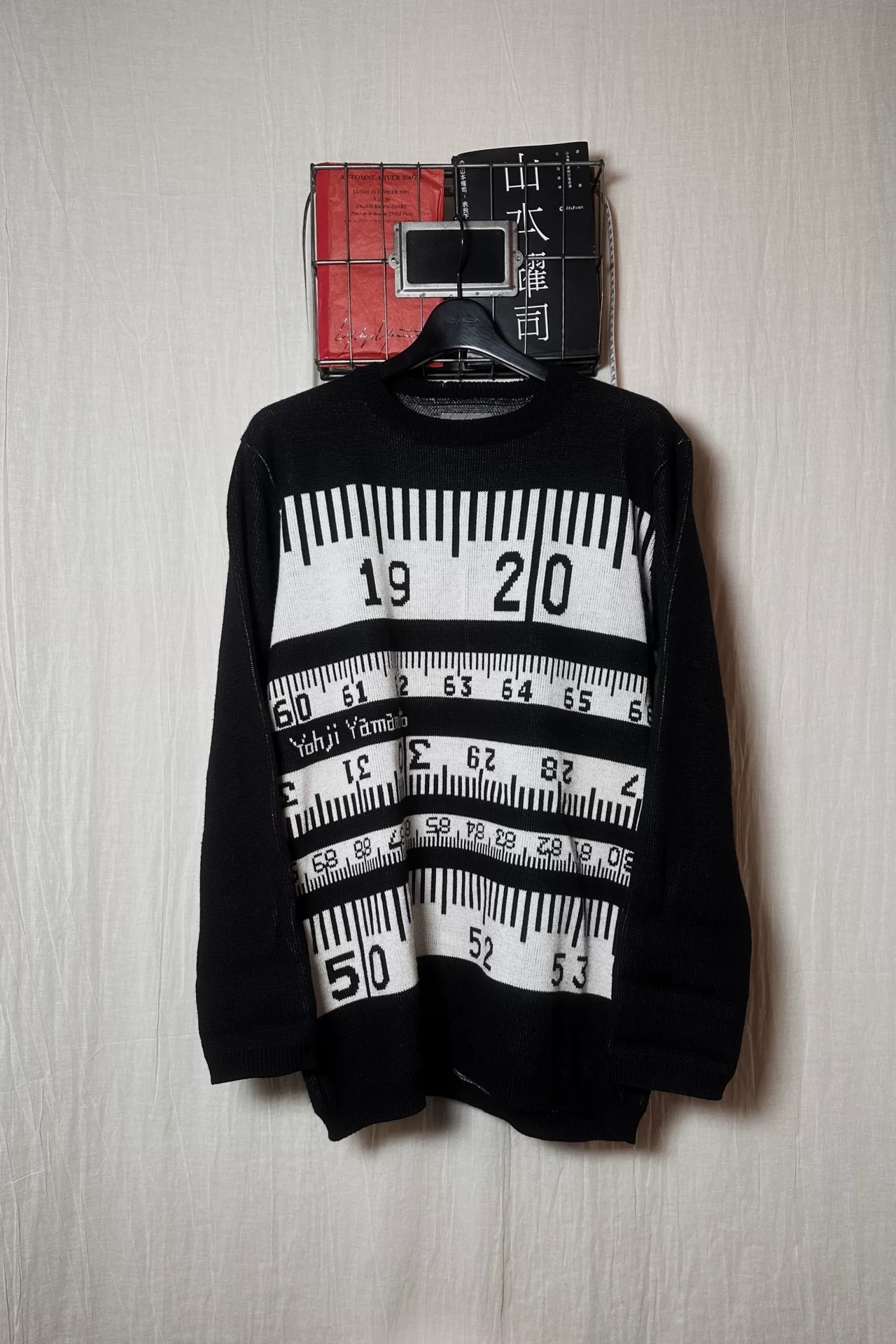Yohji Yamamoto 95AW Wool Knit Top — back