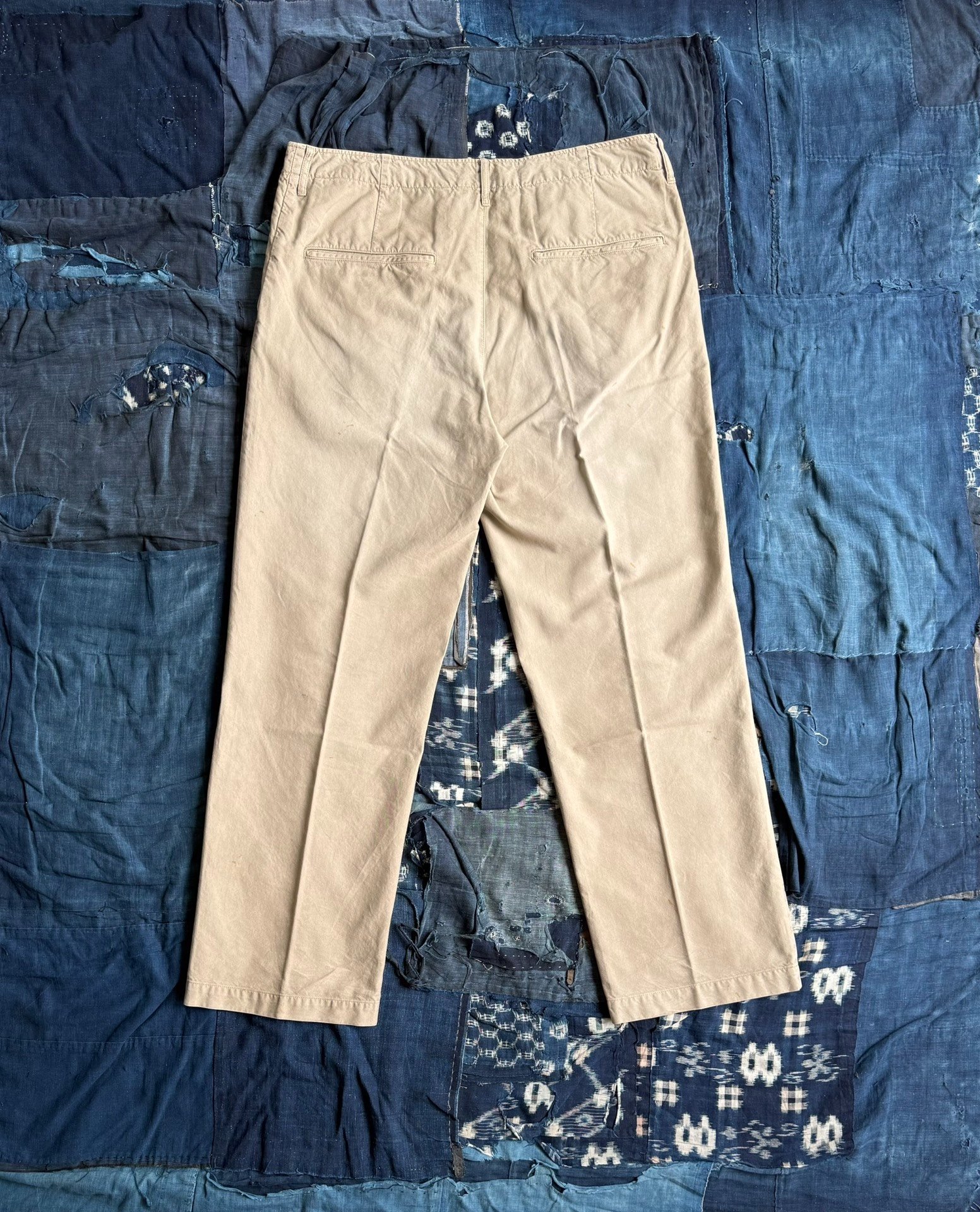 VISVIM 24SS Field Chino Pants DMGD — front