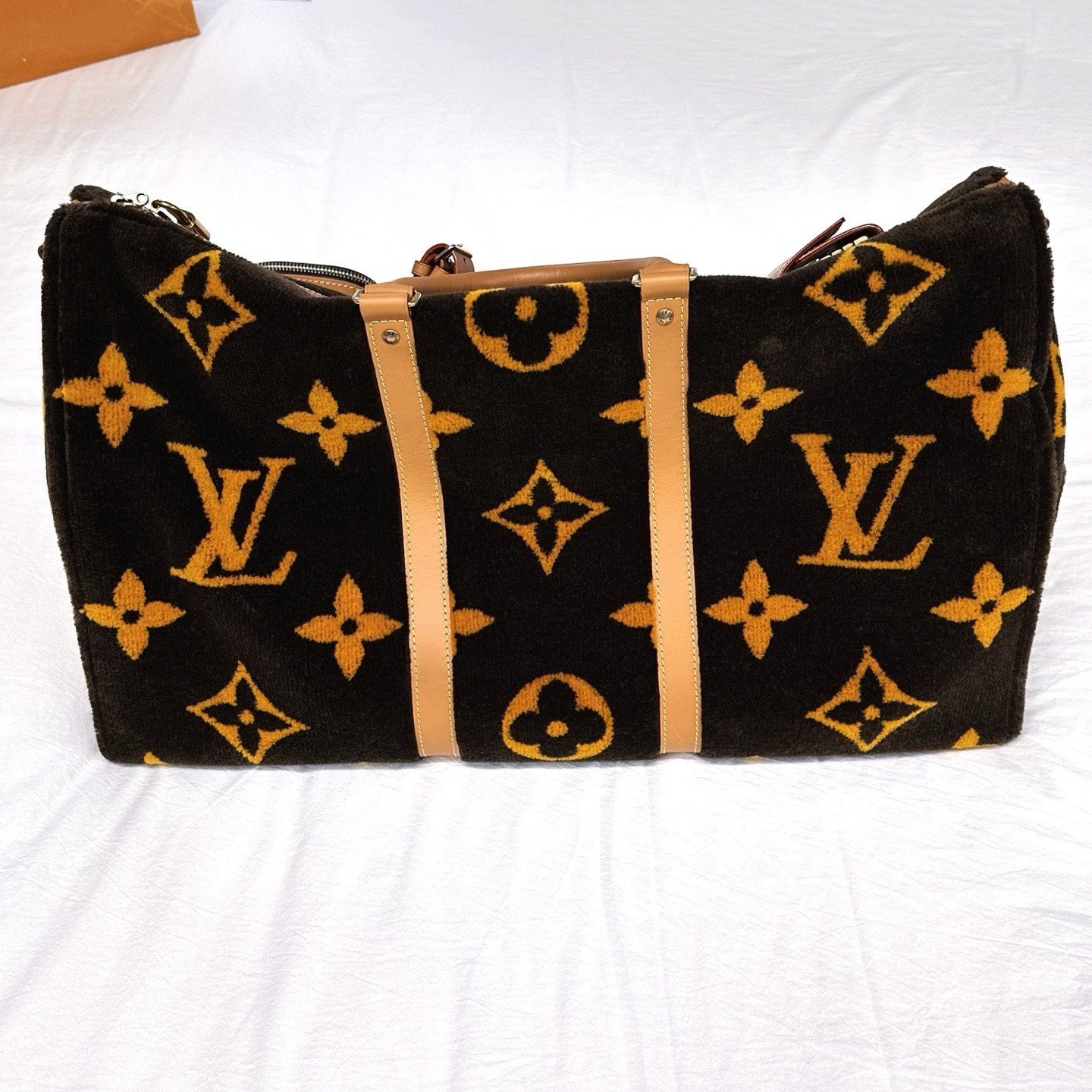 Louis Vuitton Keepall Travel Bag — detail