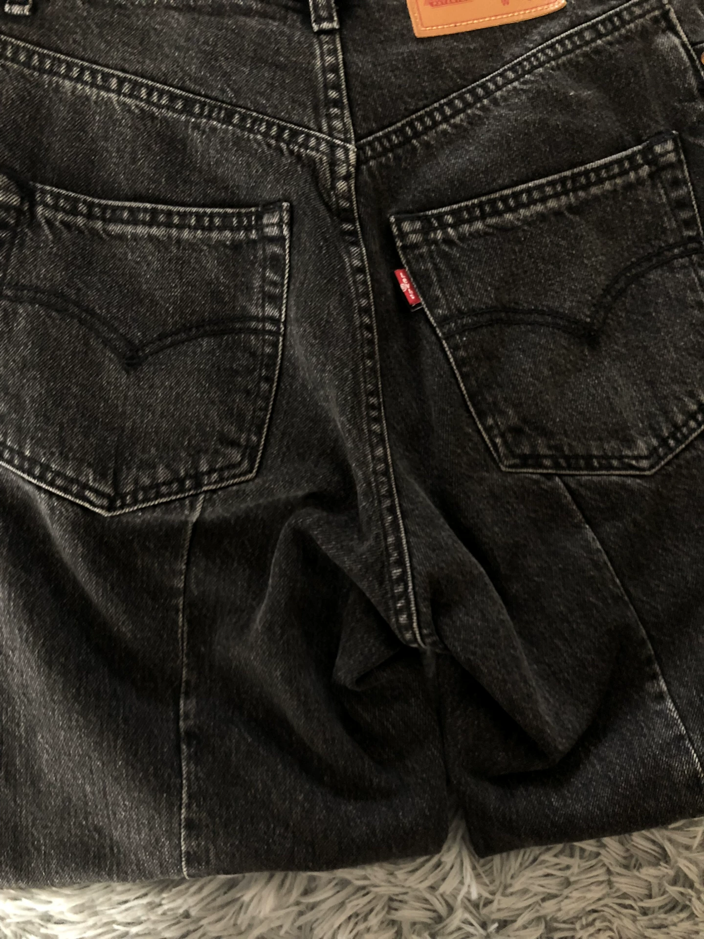 Vetements x Levis Patchwork Jeans — front