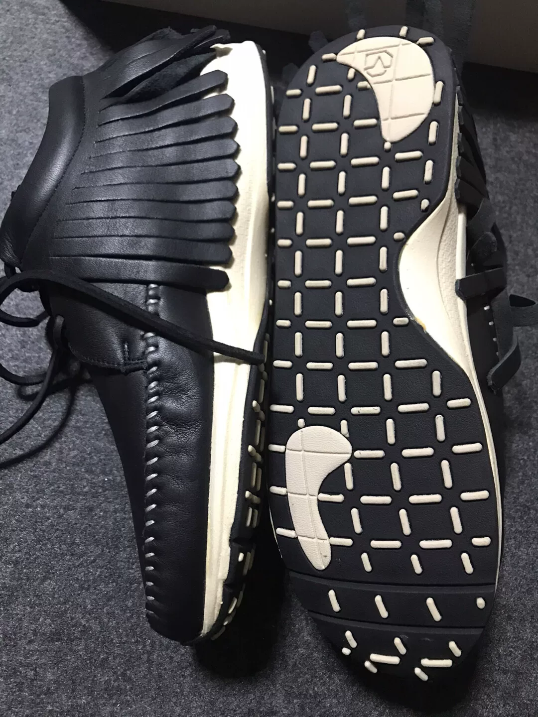 VISVIM FBT Shaman x Undercover Sneakers — label