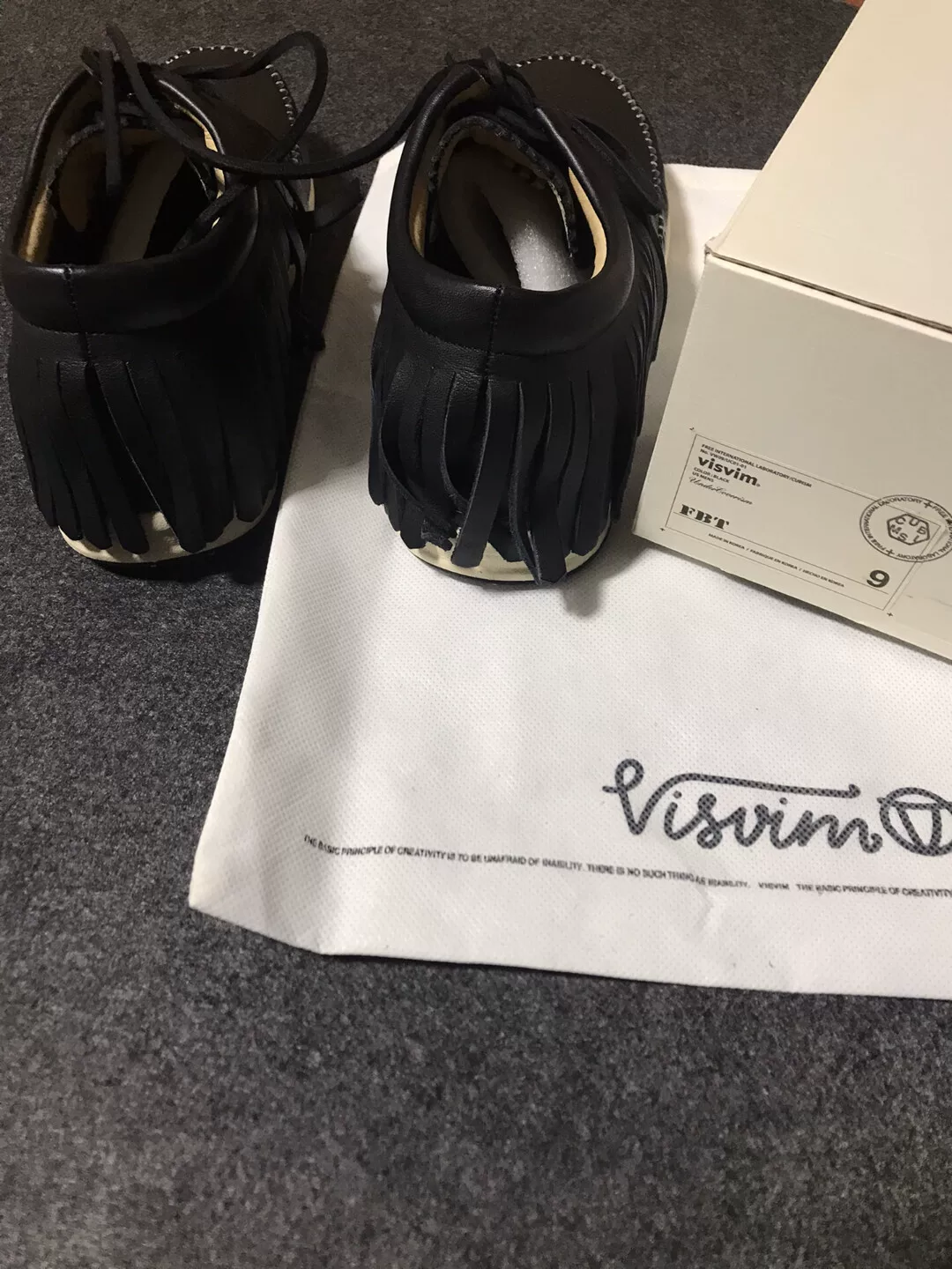 VISVIM FBT Shaman x Undercover Sneakers — front