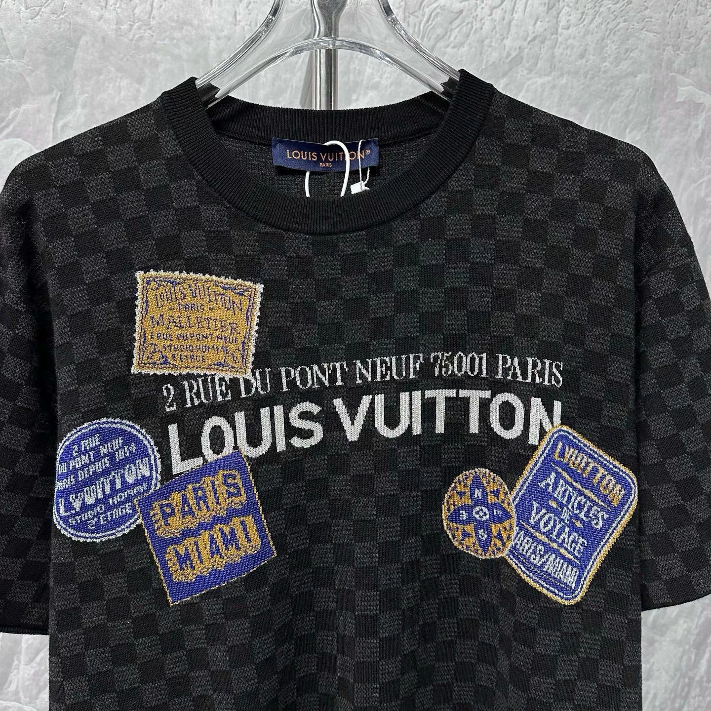 Louis Vuitton FW25 Monogram Logo Short Sleeve — front