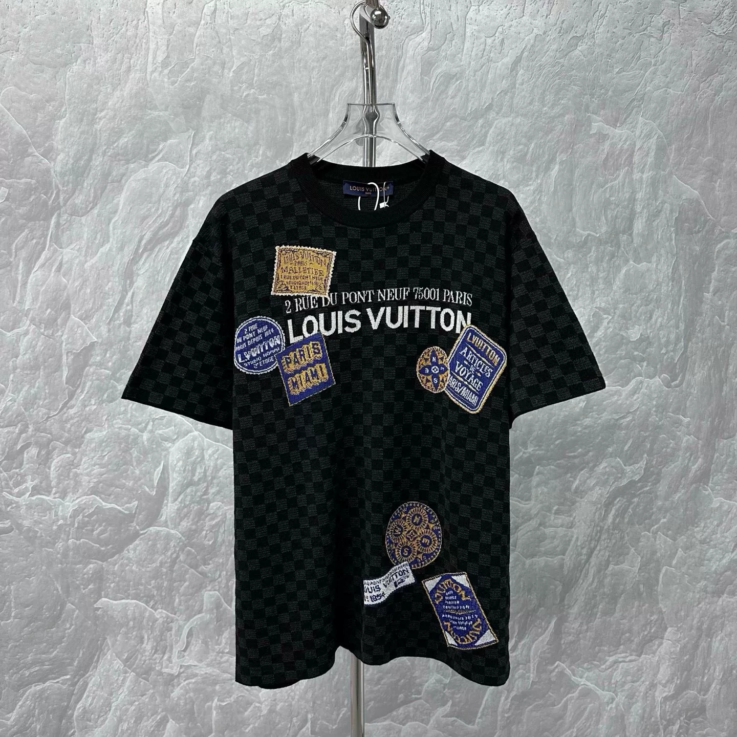 Louis Vuitton FW25 Monogram Logo Short Sleeve